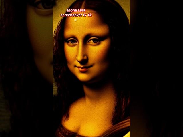 Art abstract Liquids Screensaver TV relax Mona Lisa #screensaver #monalisa #tvartdecor #painting