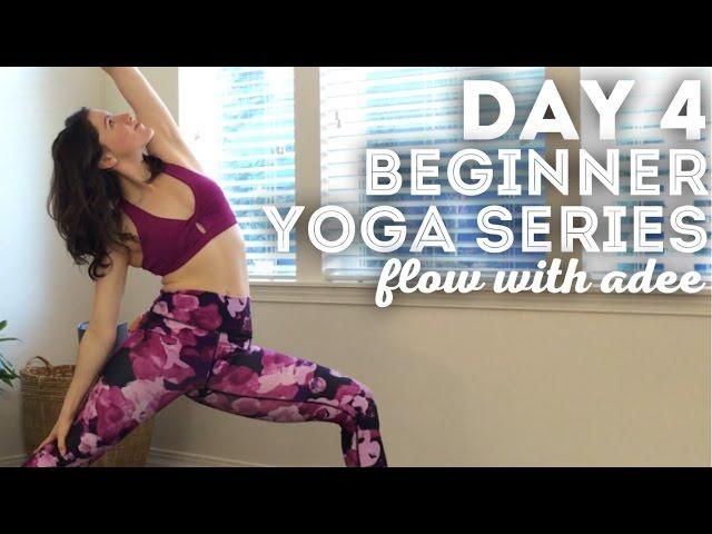 DAY 4/30 Beginner Yoga Series | Warriors & Lunges