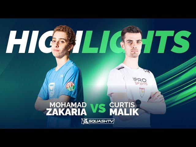  Zakaria v C. Malik 󠁧󠁢󠁥󠁮󠁧󠁿 | NASH Cup 2024 | FINAL HIGHLIGHTS