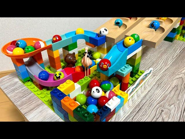 Marble Run Block Course  Two block courses & HABA slope