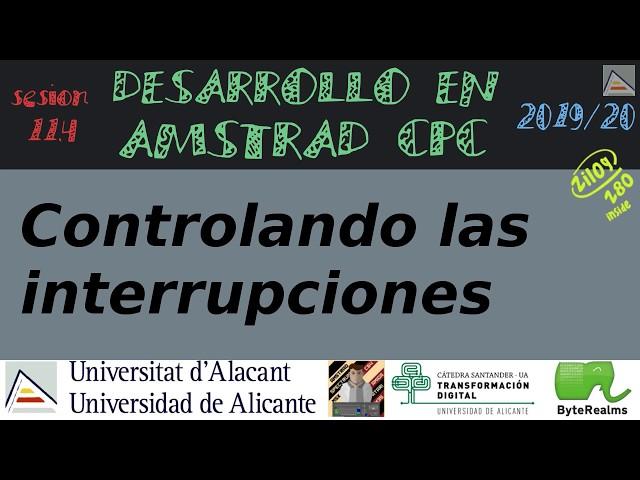 Controlando las interrupciones [#ASM #Z80]