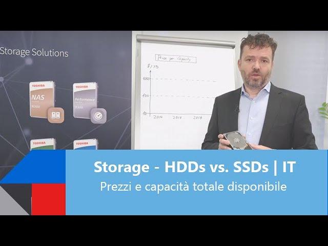 HDD vs. SSD – Prezzi e capacità totale disponibile | IT | Toshiba Electronics Europe