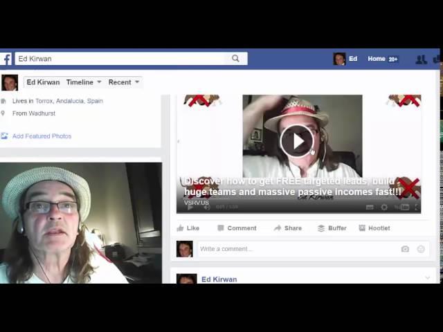 How to build your list on Facebook by Ed Kirwan quick and easy...