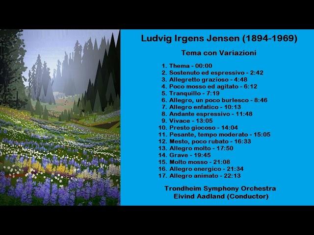 Ludvig Irgens Jensen (1894-1969) - Tema con Variazioni