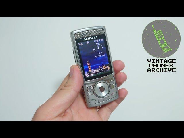 Samsung SGH-G600 Unboxing, menu browse, ringtones, games, wallpapers