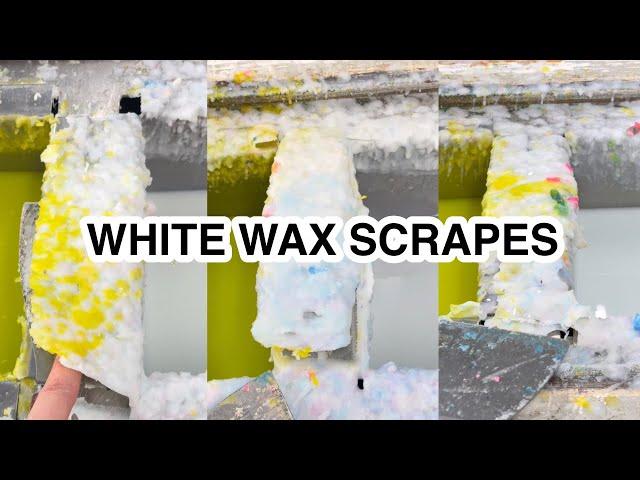 white wax takeover!! | scrapey scrapey