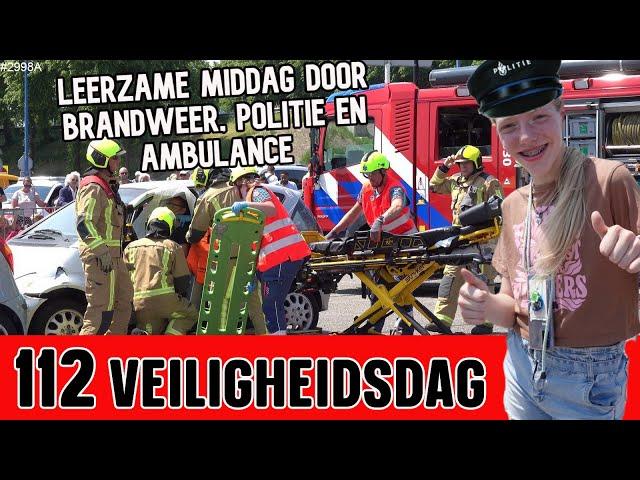 112 veiligheidsdag in Zoetermeer, ik ga daar NA PAARDRIJDEN even informatie INWINNEN!  #2998A