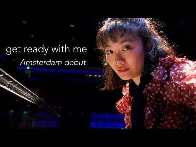 get ready with me to perform: Amsterdam debut recital (feat. fastest piano selection)