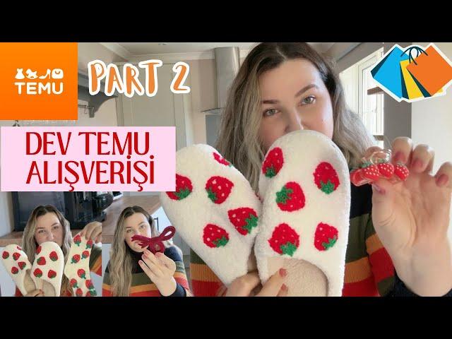 Dev Temu Alışverişi Devamı! 66 Ürün ile Kargo Açılışı – Part 2 #temu