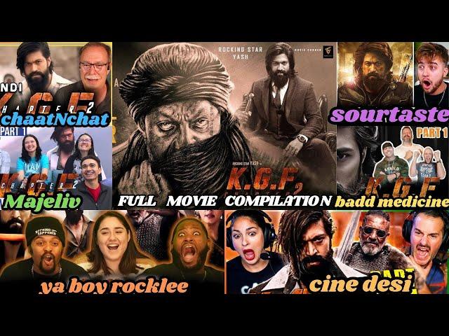 "Foreigner Reacts to KGF Chapter 2 | Mind-Blowing Action & Cinematic Brilliance!"@CineDesi @MaJeliv