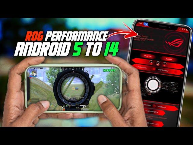 ROG GAME TURBO ! Get ROG Performance in any Android | Fix Lag 100%