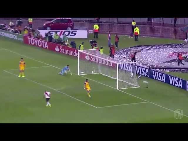 Lucas Alario Goal - River Plate 1x0 Tigres - Copa Libertadores 2015
