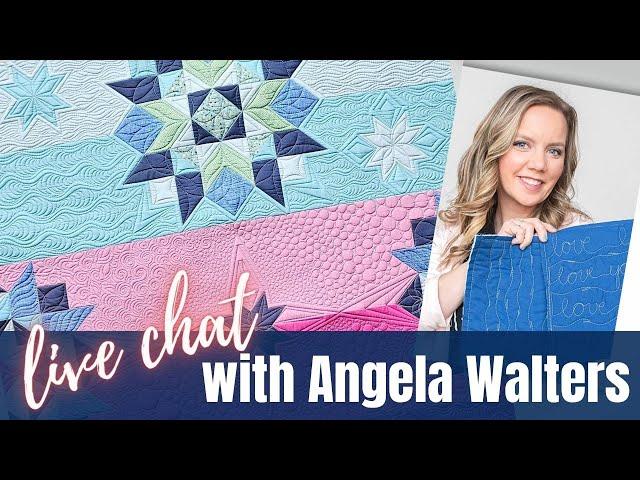 Live Chat with Angela Walters
