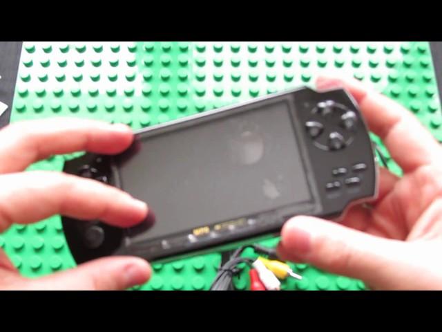 Unboxing Portable 4.3 inch TFT 4GB MP5 Player Game Console