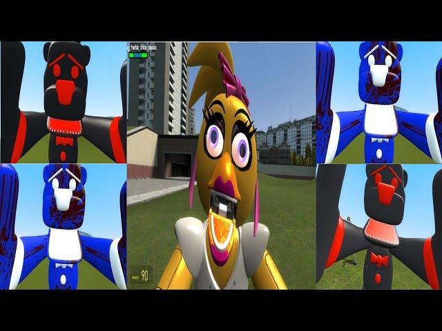 ALL NEW JUMPSCARE  3D SANIC CLONES MEMES (3D MEMES)FNAF SECURITY BREACH in GMOD#6