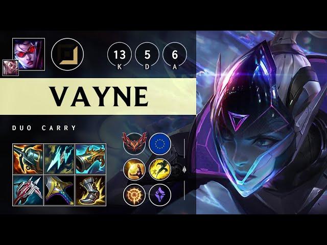 Vayne ADC vs Caitlyn: Rampage - EUW Grandmaster Patch 14.21