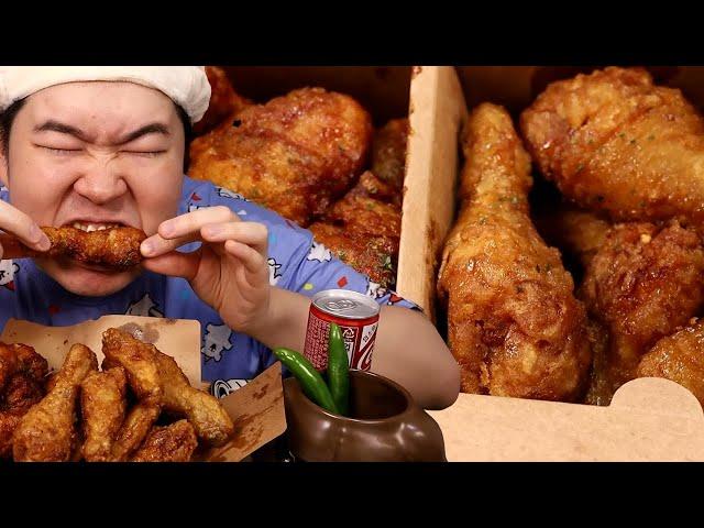 Chicken beer king [Korean mukbang eating show]