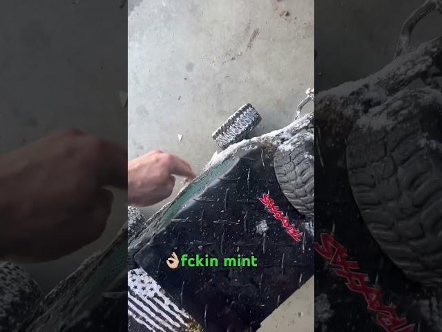 Diy metal body #traxxasslash #snowslash