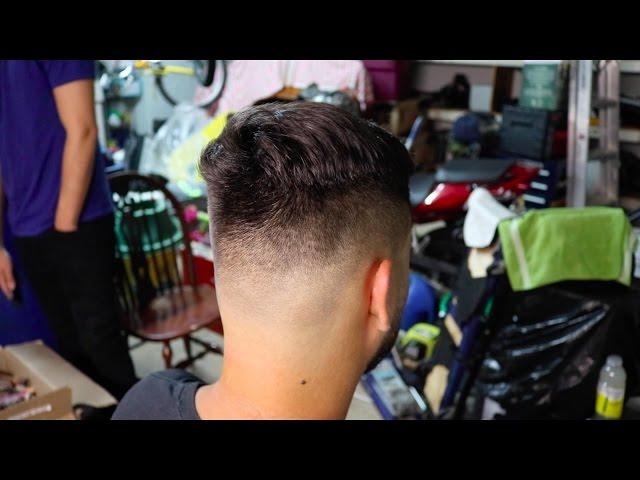 Cutting A Combover High Skin Fade