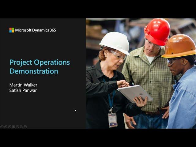 Dynamics 365 Project Operations Demonstration - TechTalk