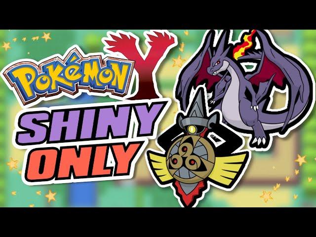 Pokemon but I can ONLY use SHINY Pokemon and the Rules are HARDCORE