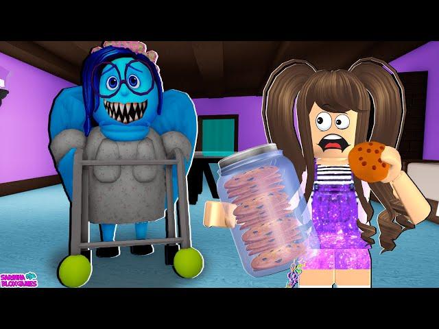 FUJA DA VOVÓ TRISTEZA!! INSIDE OUT! GRUMPY GRAN! ROBLOX