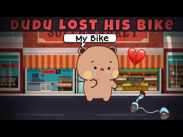 Dudu LOST his BIKE  |Peach Goma| |Animation| |Bubuanddudu|