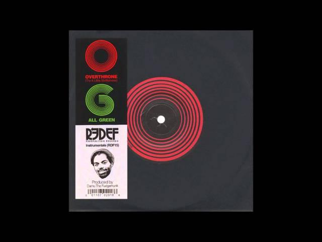 Damu The Fudgemunk - All Green (OverThrone / All Green 45)