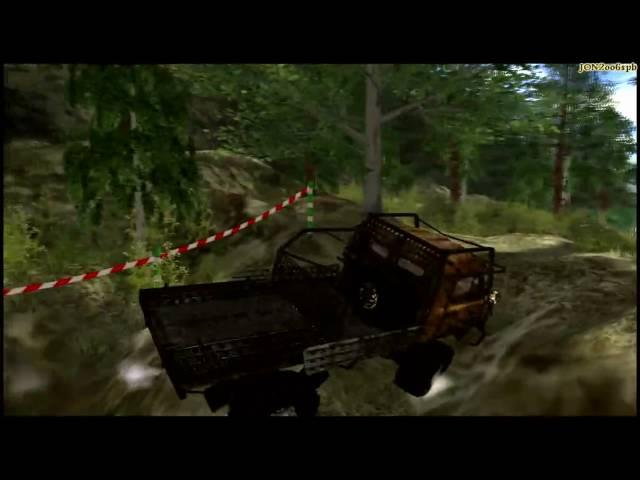 Full Drive UAZ 4x4 - UAZ 3306 "Tadpole" Trial [HD 720p]