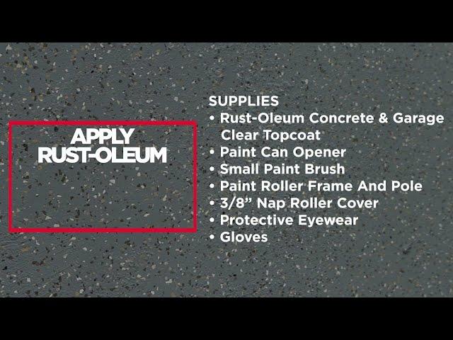 How to Apply Rust-Oleum Concrete and Garage Floor Paint + Primer