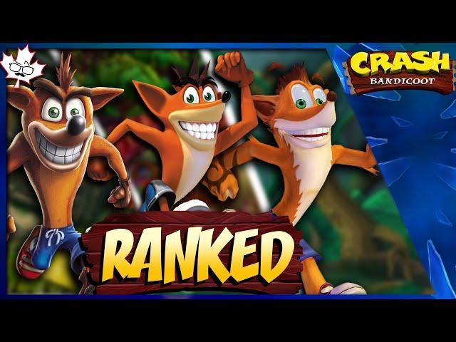 Ranking Crash Bandicoot Games From Best to Worst!