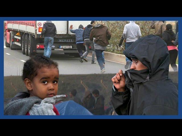 Calais migrants: 'Get to England or die trying' | Guardian Docs