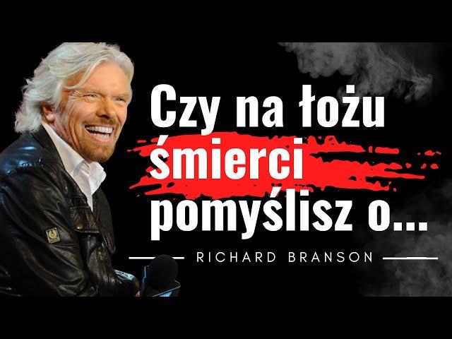 Cytaty Richard Branson "Okazje biznesowe są jak..." Cytaty przedsiębiorcy dające pozytywne wibracje.