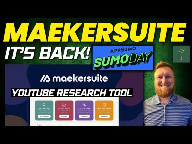 Maekersuite: It's BACK! Get It Now on AppSumo Sumo Days! 