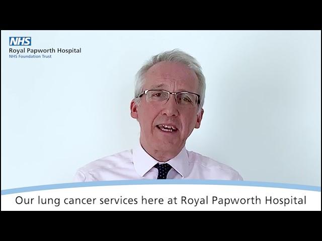 Dr Robert Rintoul Lung service open