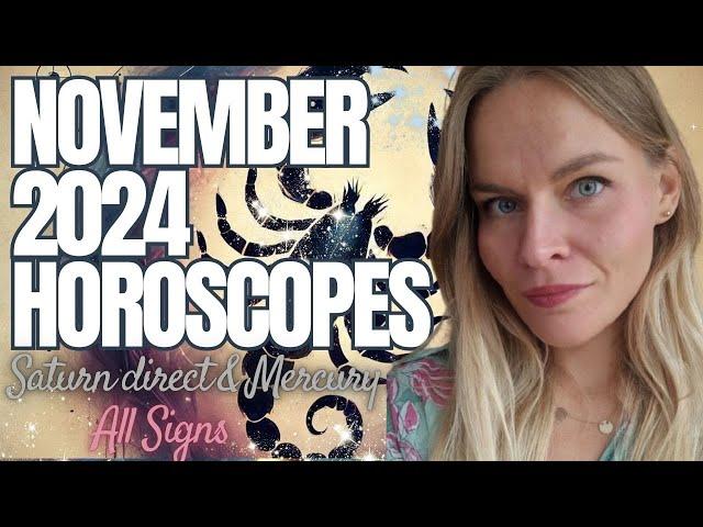 Your November 2024 Horoscope: Insights for All Zodiac Signs