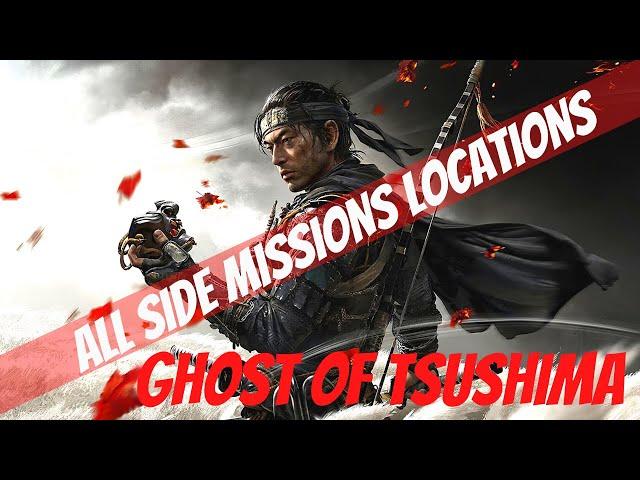 Ghost Of Tsushima All Side Quests Locations - Tale of Tsushima Walkthrough Helping Sword Hand Trophy