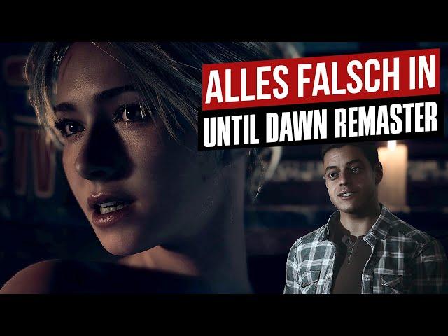 Alles falsch in Until Dawn Remaster | GameSünden