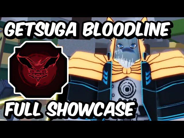 NEW Getsuga Bloodline FULL SHOWCASE! | Shindo Life Getsuga Full Showcase and Review