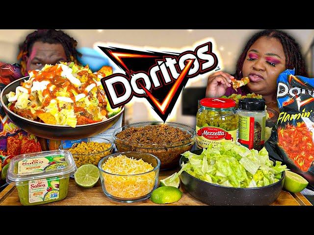 FULLY LOADED DORITOS NACHOS!!! | HASHTAG THE CANNONS | MUKBANG EATING SHOW