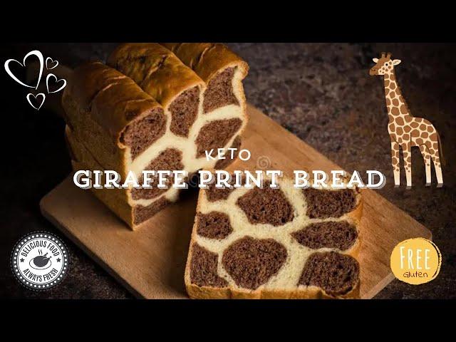 How to make Keto Giraffe Print Bread - Gluten Free and delicious!