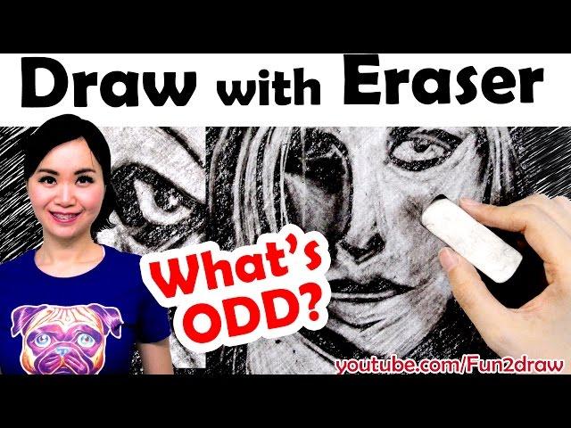 Eraser Art Challenge! | Mei Yu Drawing Challenge Ideas