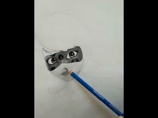Miraculous Ladybug - pencil drawing