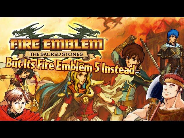 Iron Manning Fire Emblem 77...8? Sacred Stones With Technical Difficulties!