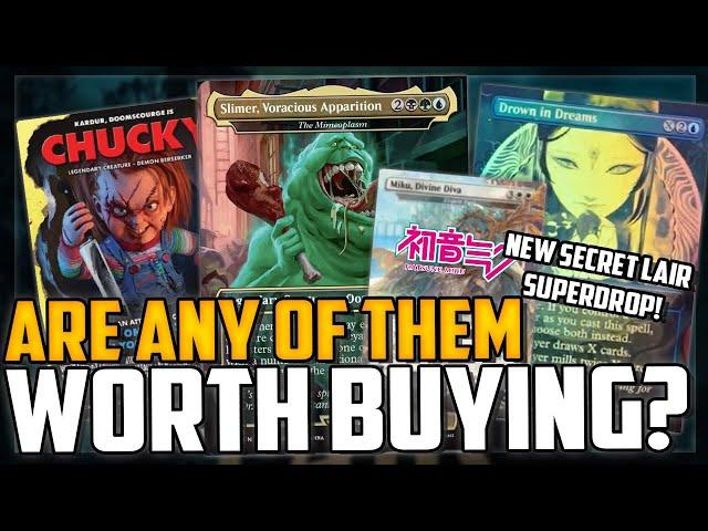 Chucky, Ghostbusters and Peach Momoko! Any Value In Camp Totally Safe Superdrop?-Magic:The Gathering