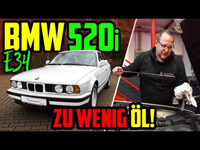 Warum hat ihn KEINER gekauft? - BMW 520i E34 - Marco geht der Sache auf den Grund!