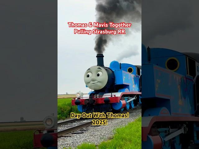 Thomas the Tank & Mavis Both Pulling Strasburg RR! DOWT 2025! #thomasandfriends #thomas #train