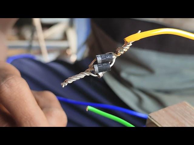 How to make 12volt battery Charging