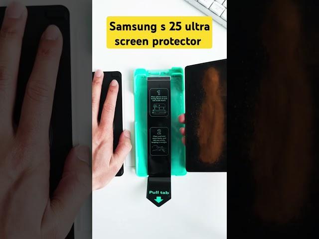 Screen protector #samsung #s25ultra #bd #mobile #gadget