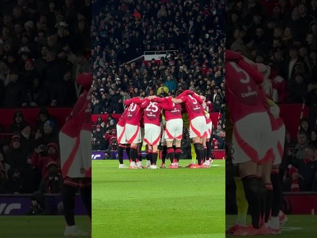 Fans Sing 'Take Me Home United Road' at Old Trafford #manchesterunited #manunited #unitedroad